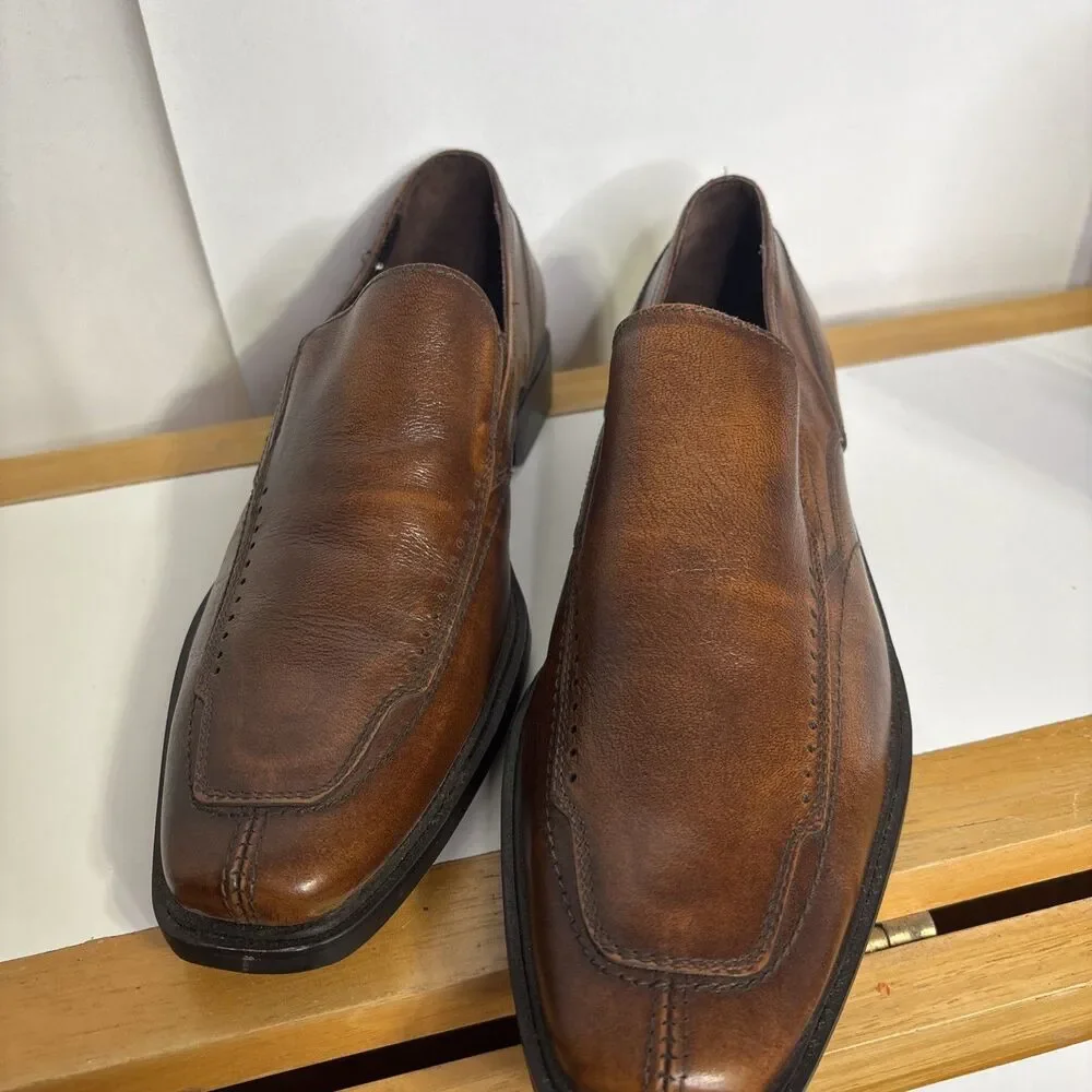 Nicola Bendon Brown Oxfords Shoes Semi Pointed Dress Shoe 8.5 41  Casual Leather